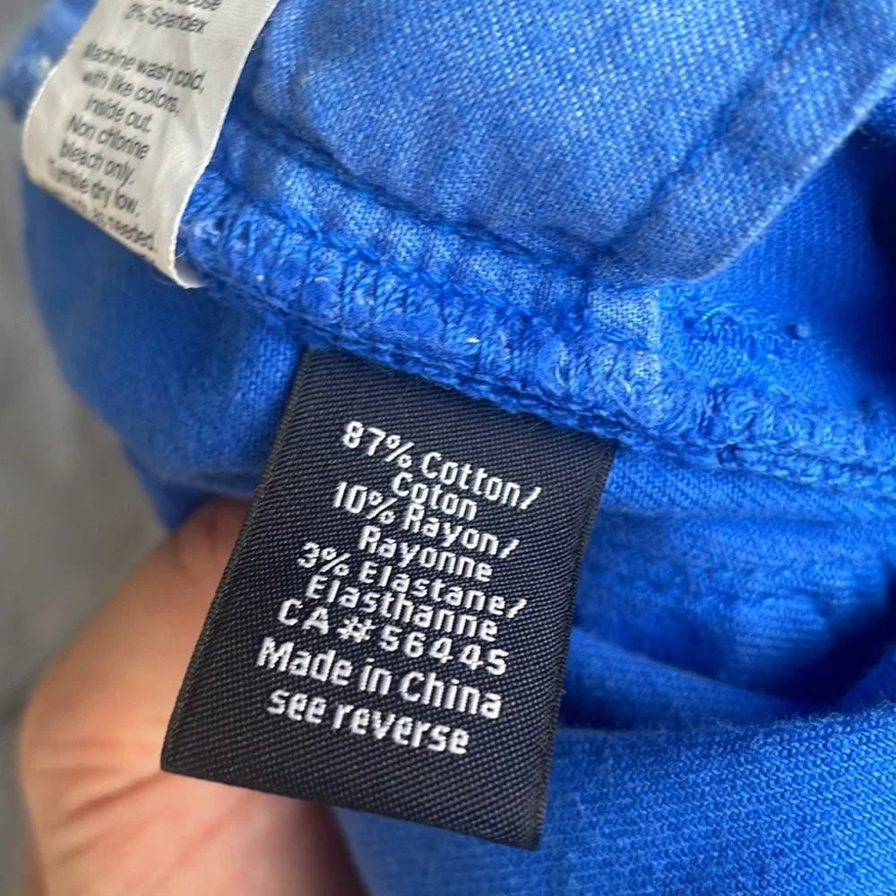 J.Crew Toothpick Royal blue Skinny Jeans! 25
